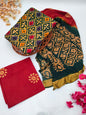 Bandhani Cotton Suit Set