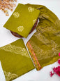 Bandhani Cotton Suit Set