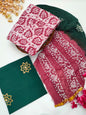 Bandhani Cotton Suit Set