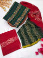 Bandhani Cotton Suit Set