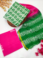 Bandhani Cotton Suit Set