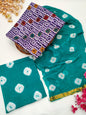 Bandhani Cotton Suit Set