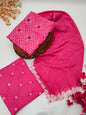 Bandhani Cotton Suit Set