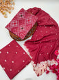 Bandhani Cotton Suit Set