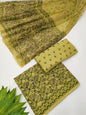 Hand Block Chiffon Dupatta Suits