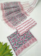 Hand Block Chiffon Dupatta Suits