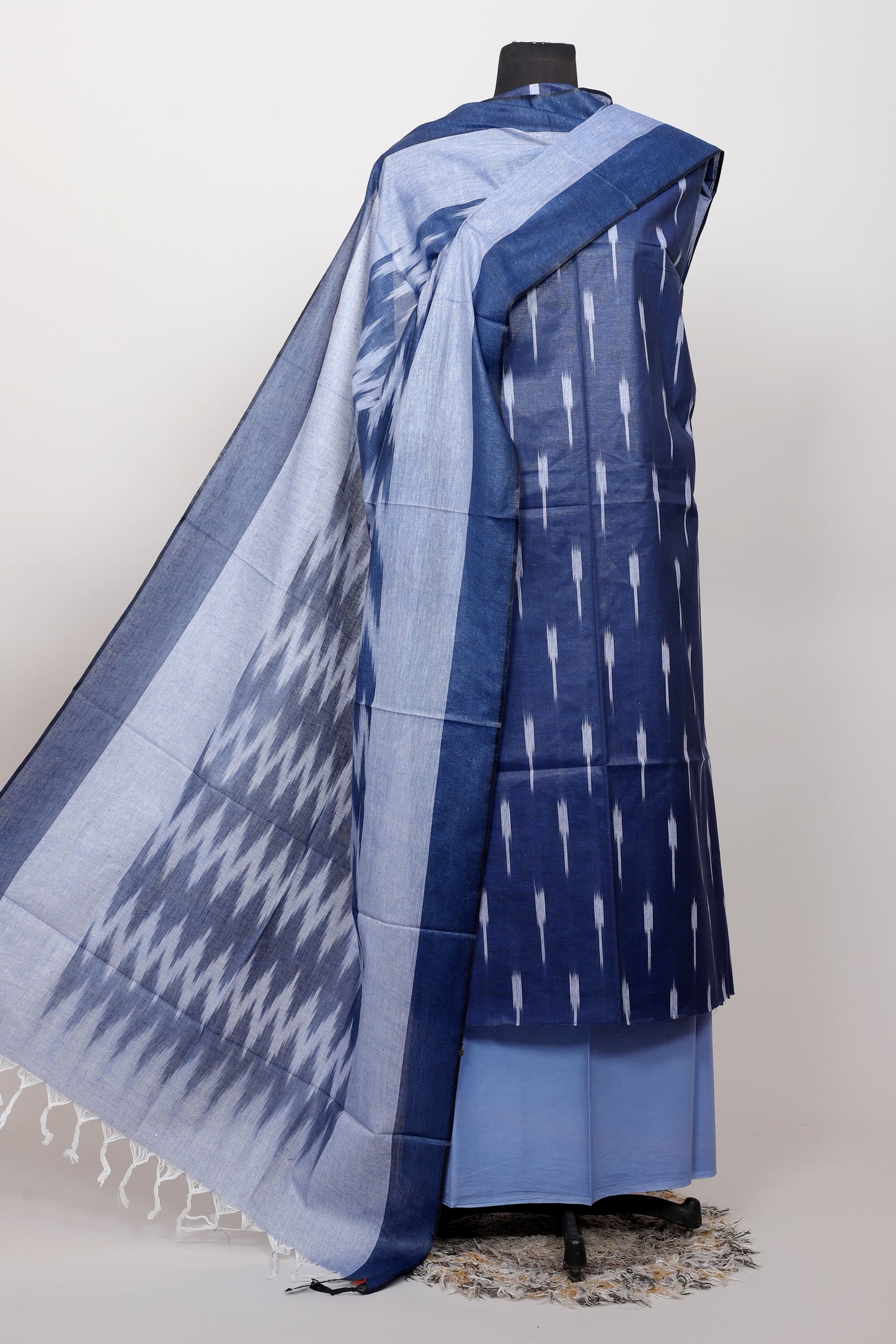 Handloom Weaving Bhagalpuri ikkat Suit Set  - TSPSGBIK20