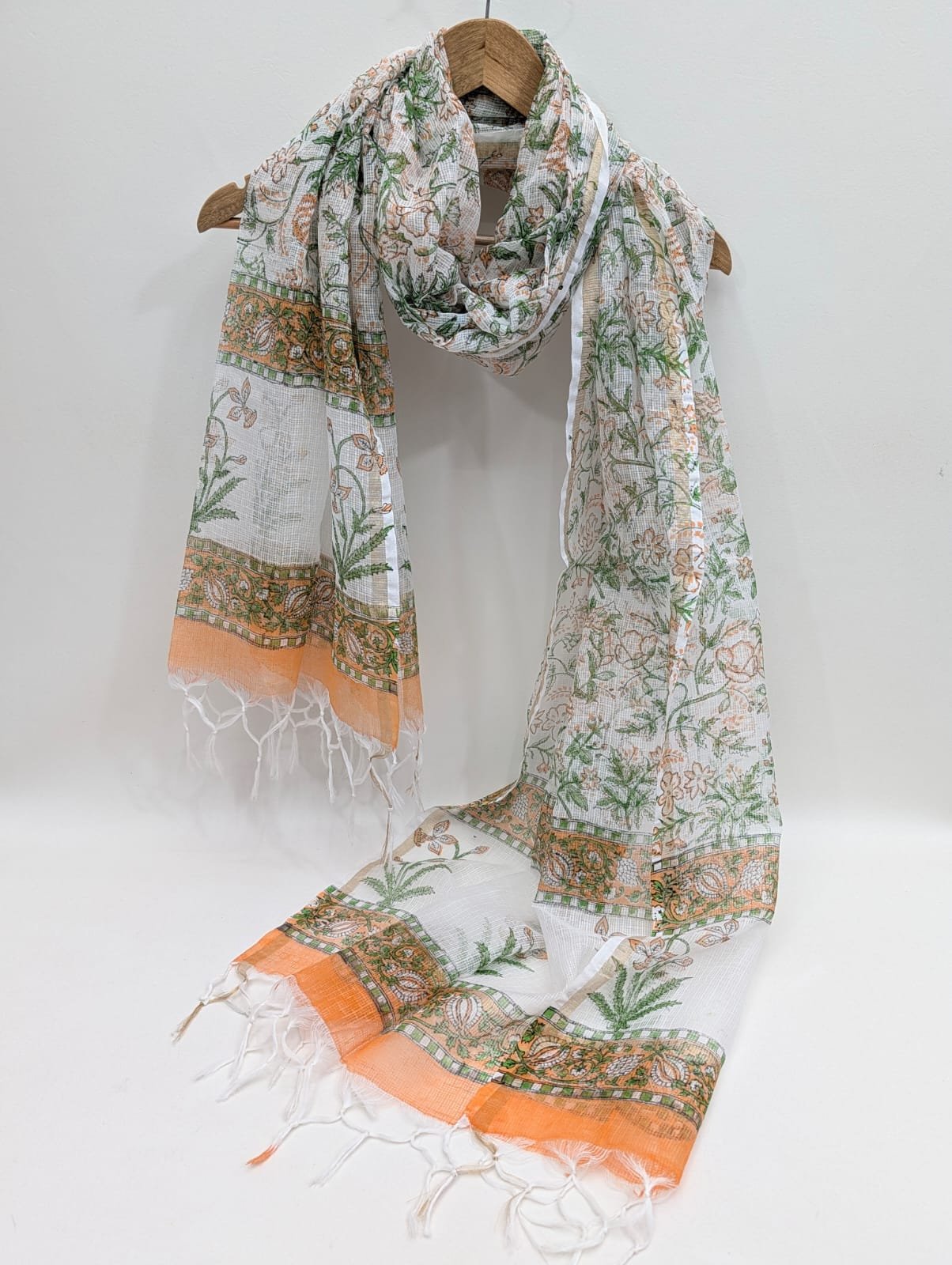 Kota Doriya dupattas block printed