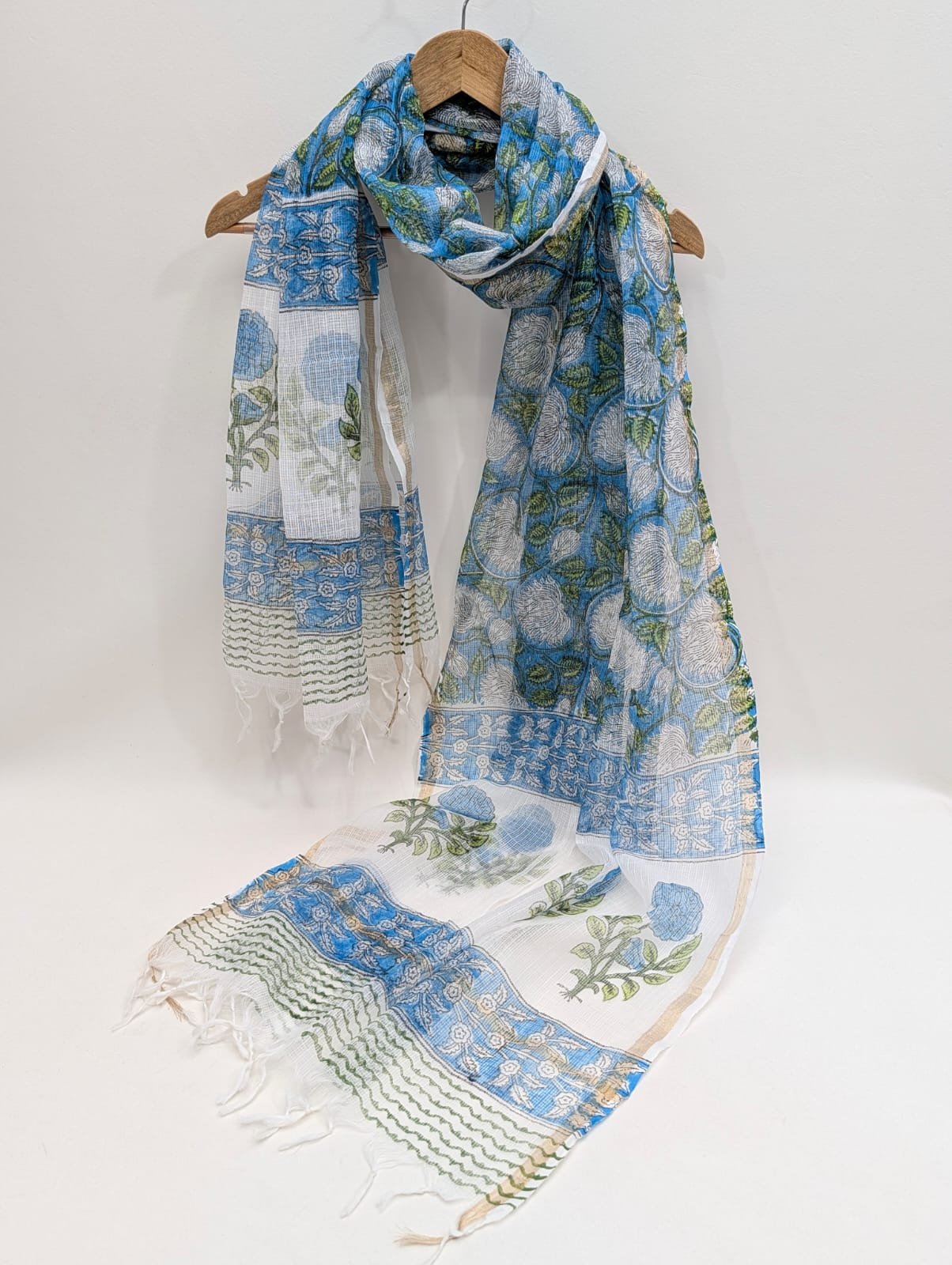 Kota Doriya dupattas block printed