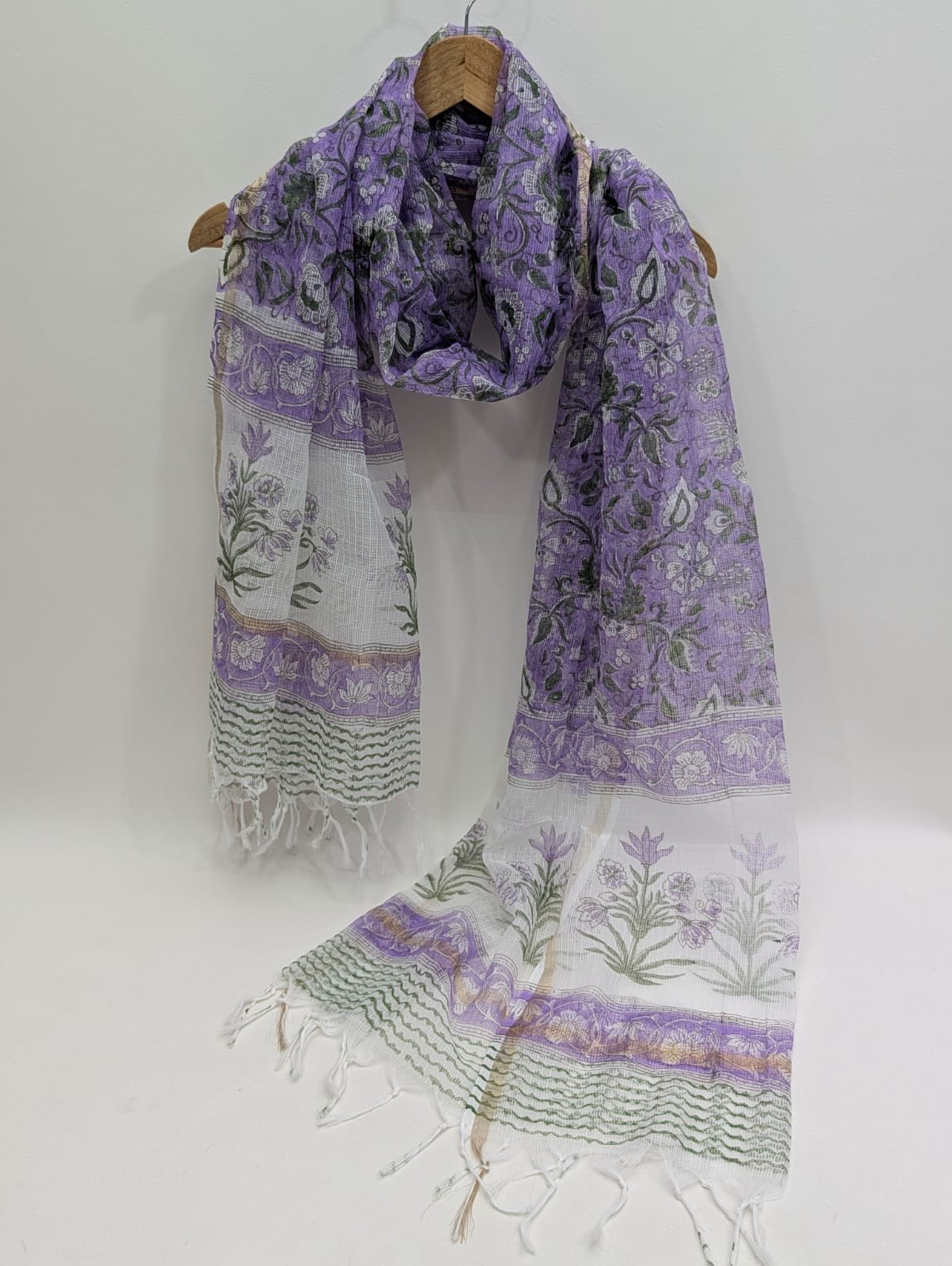 Kota Doriya dupattas block printed