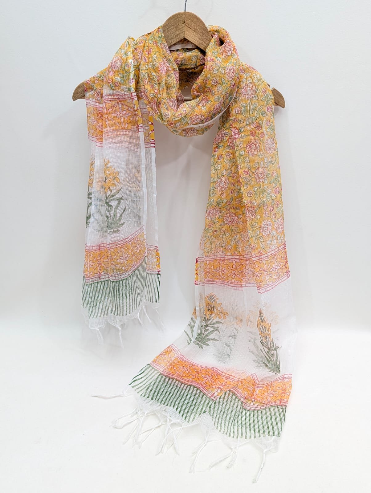 Kota Doriya dupattas block printed