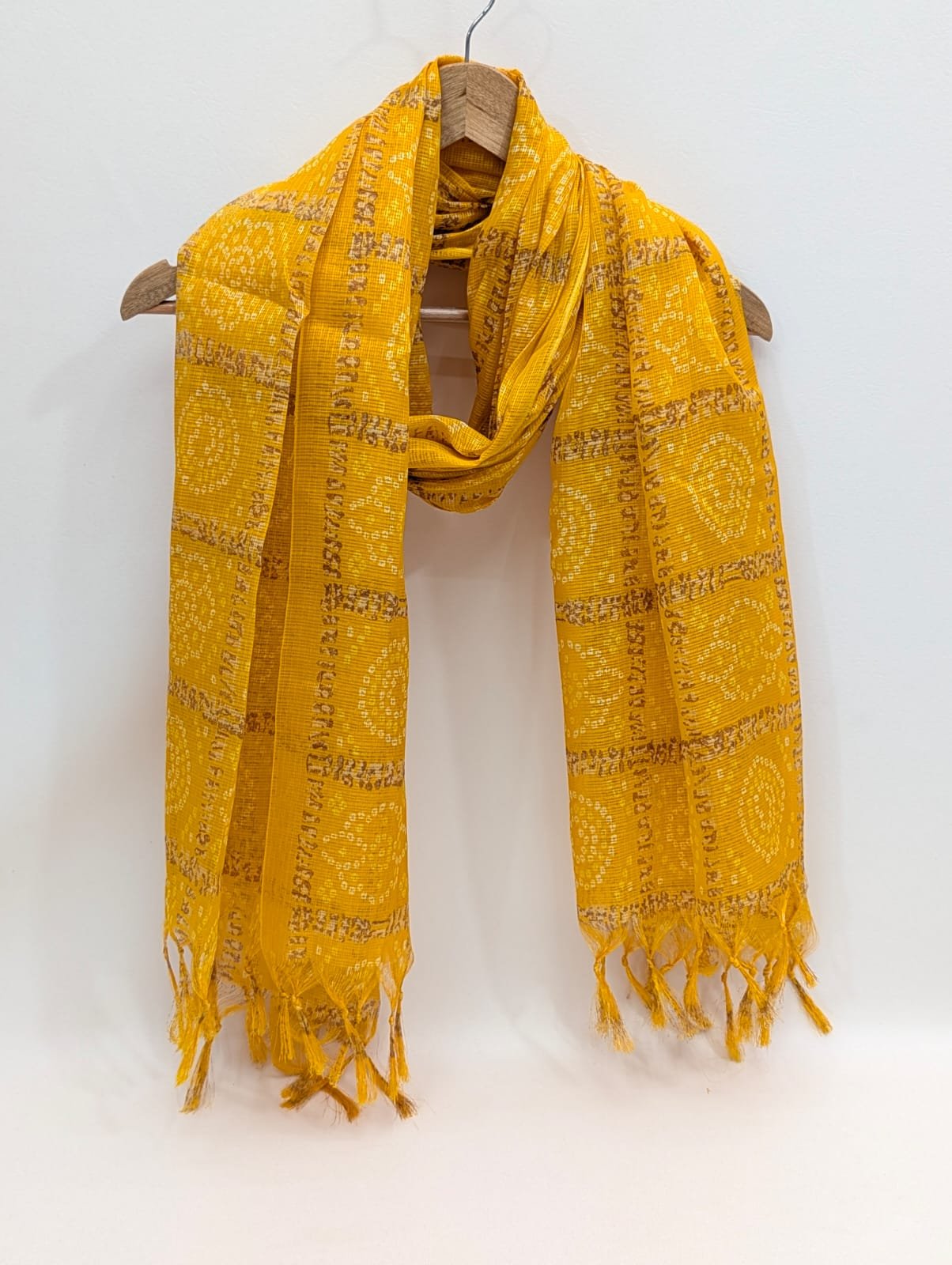 2 meter hand block printed Dupatta Stole