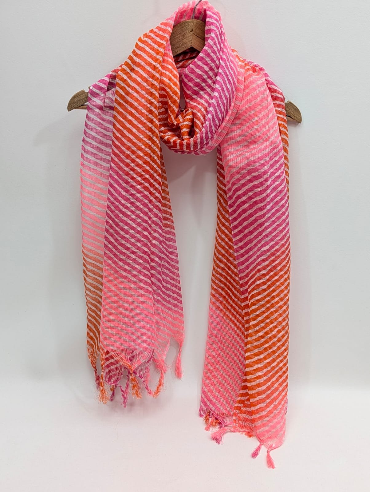 2 meter hand block printed Dupatta Stole