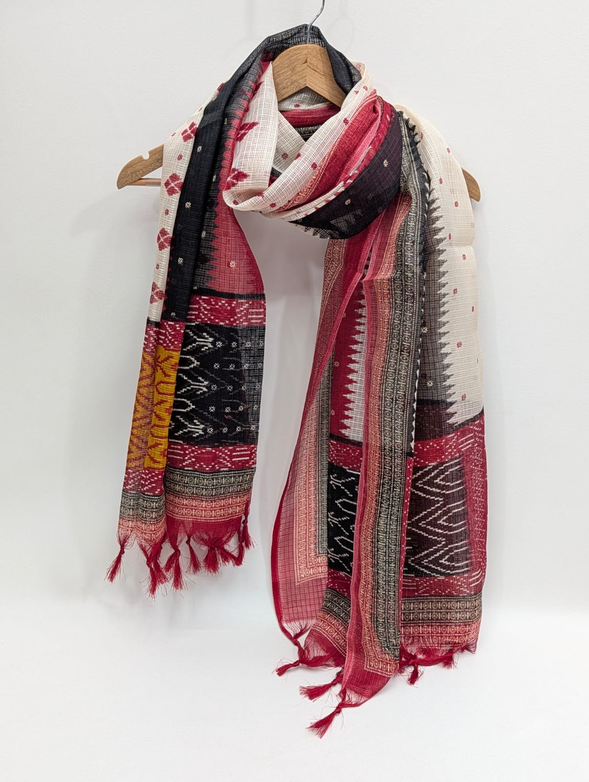 2 meter hand block printed Dupatta Stole