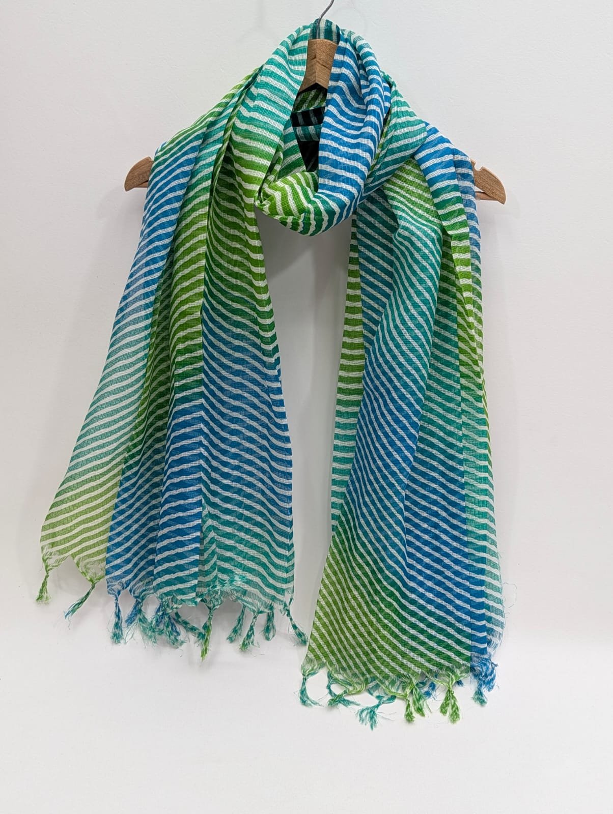 2 meter hand block printed Dupatta Stole