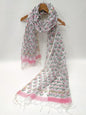 Kota Doriya Block Printed 2.5 mtr Dupatta