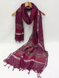 Linen Cotton Dupatta Hand block The Street Pal