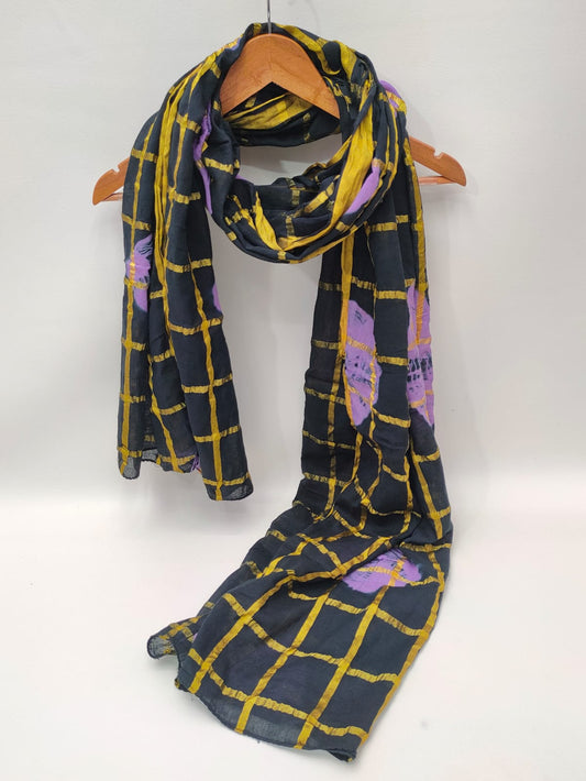2.5 Meter Bandhani Mul-Cotton Dupatta 