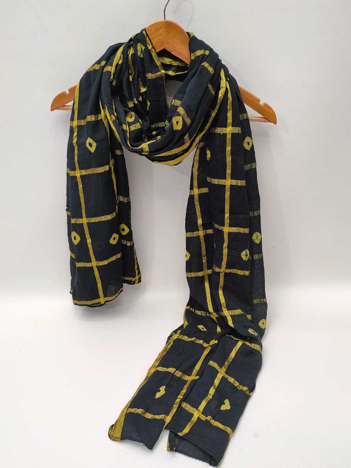 2.5 Meter Bandhani Mul-Cotton Dupatta 