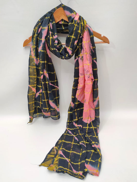 2.5 Meter Bandhani Mul-Cotton Dupatta 