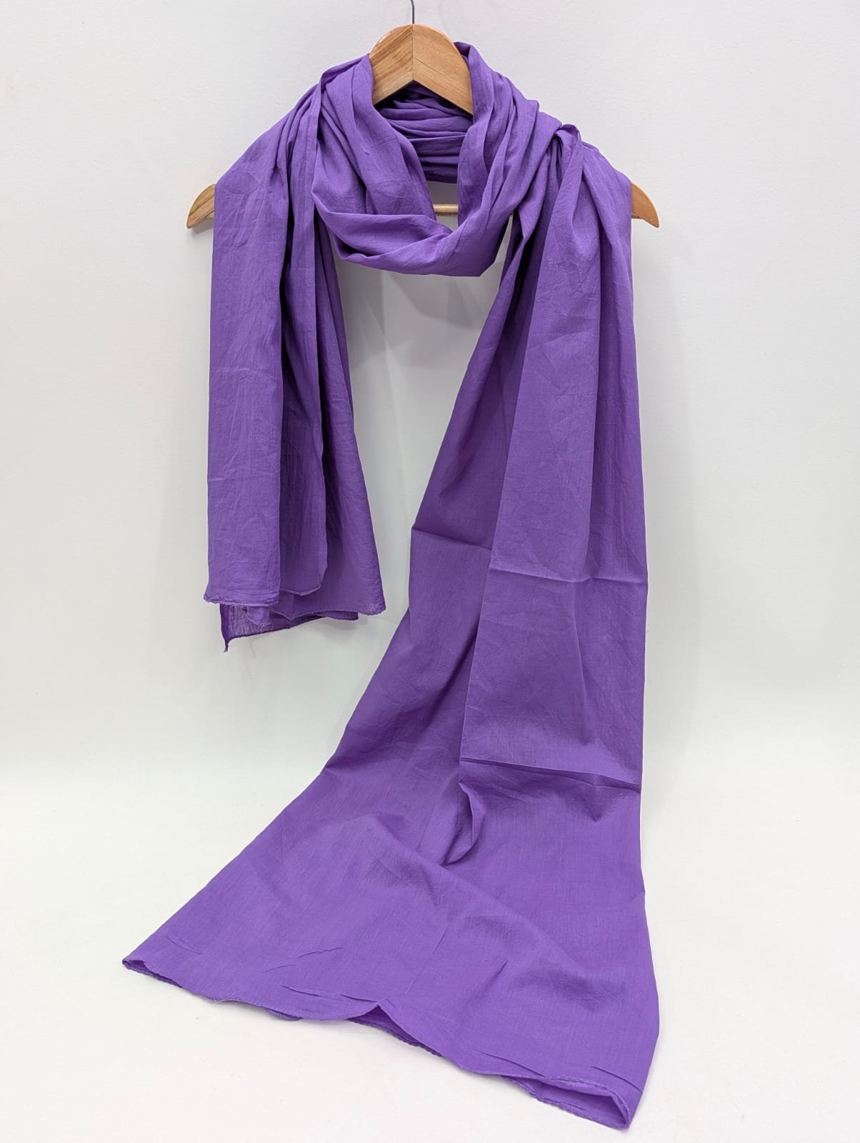 Plain Mul Cotton Dupatta