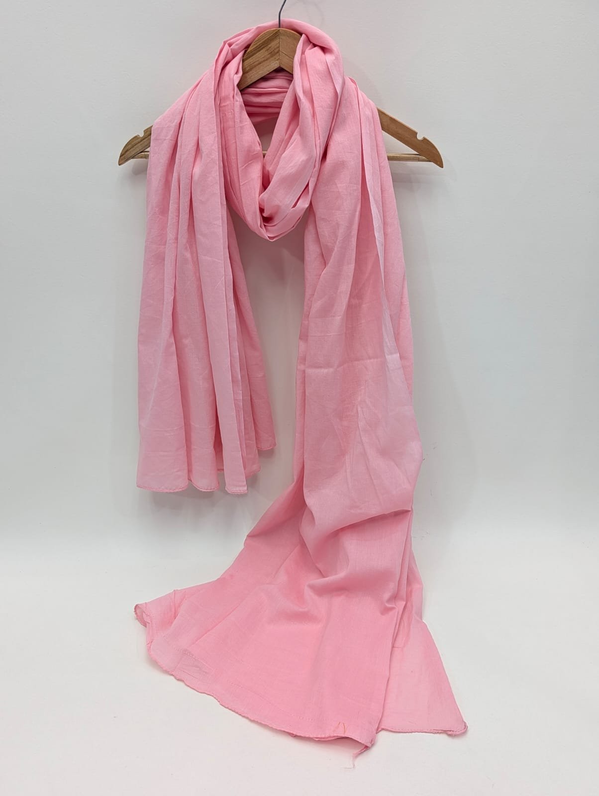 Plain Mul Cotton Dupatta