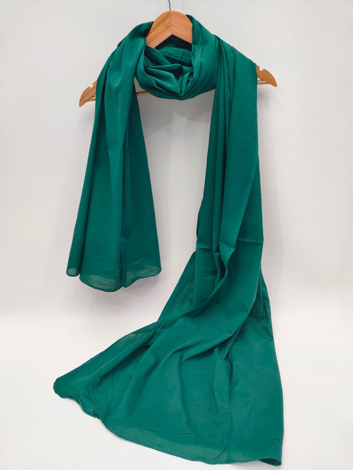 Plain Mul Cotton Dupatta