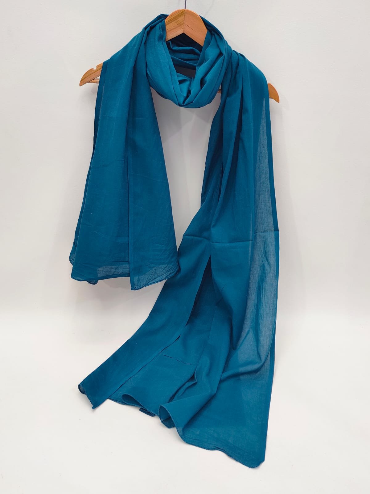 Plain Mul Cotton Dupatta