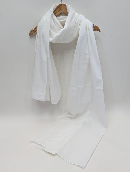 Plain Mul Cotton Dupatta