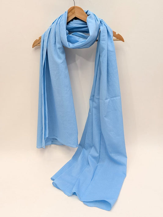 Plain Mul Cotton Dupatta
