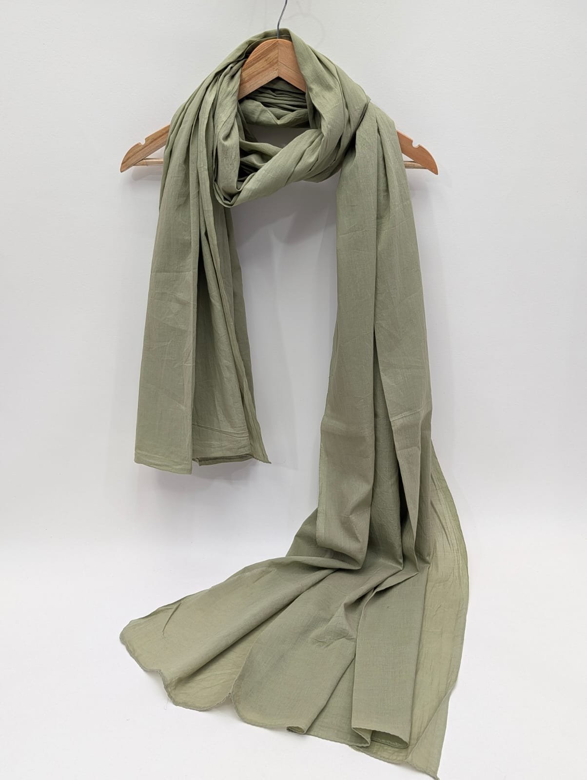 Plain Mul Cotton Dupatta