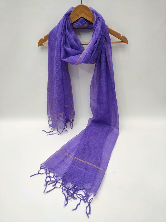 Kota Doriya Block Printed 2.5 mtr Dupatta