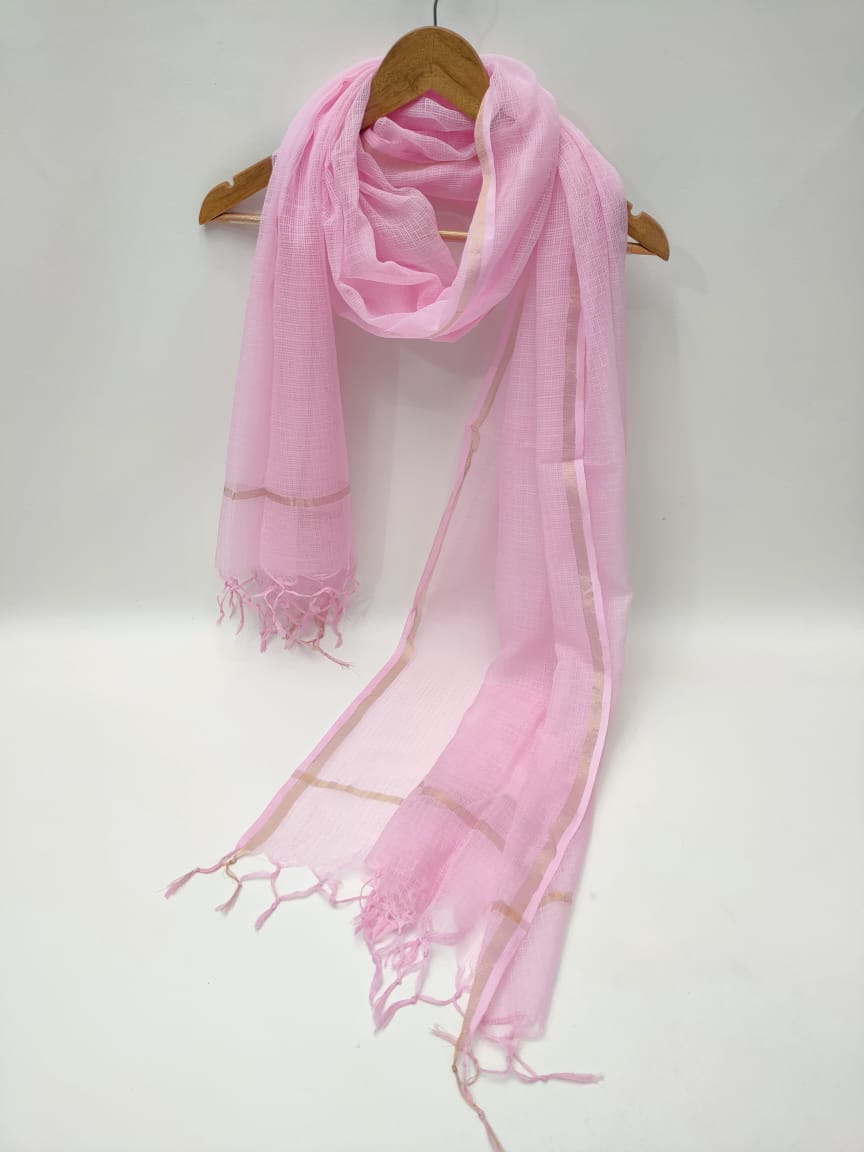 Kota Doriya Block Printed 2.5 mtr Dupatta
