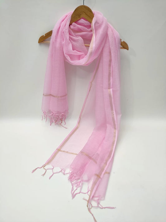 Kota Doriya Block Printed 2.5 mtr Dupatta