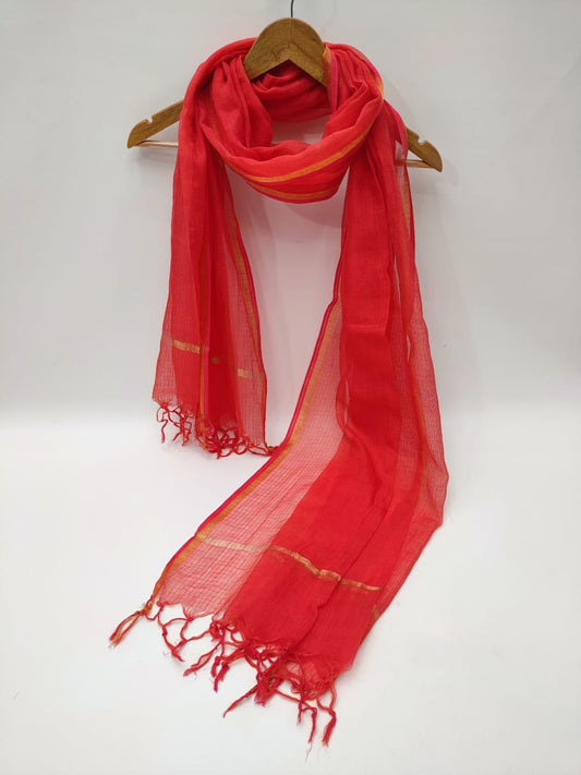 Kota Doriya Block Printed 2.5 mtr Dupatta