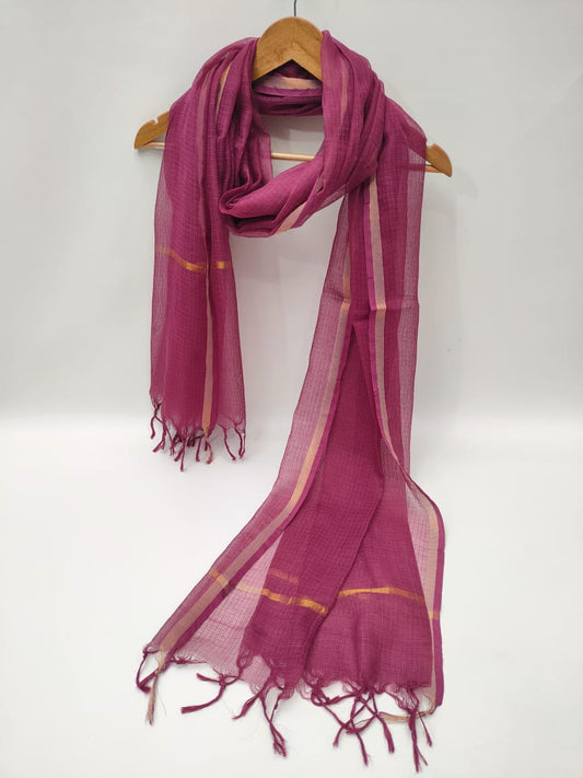 Kota Doriya Block Printed 2.5 mtr Dupatta