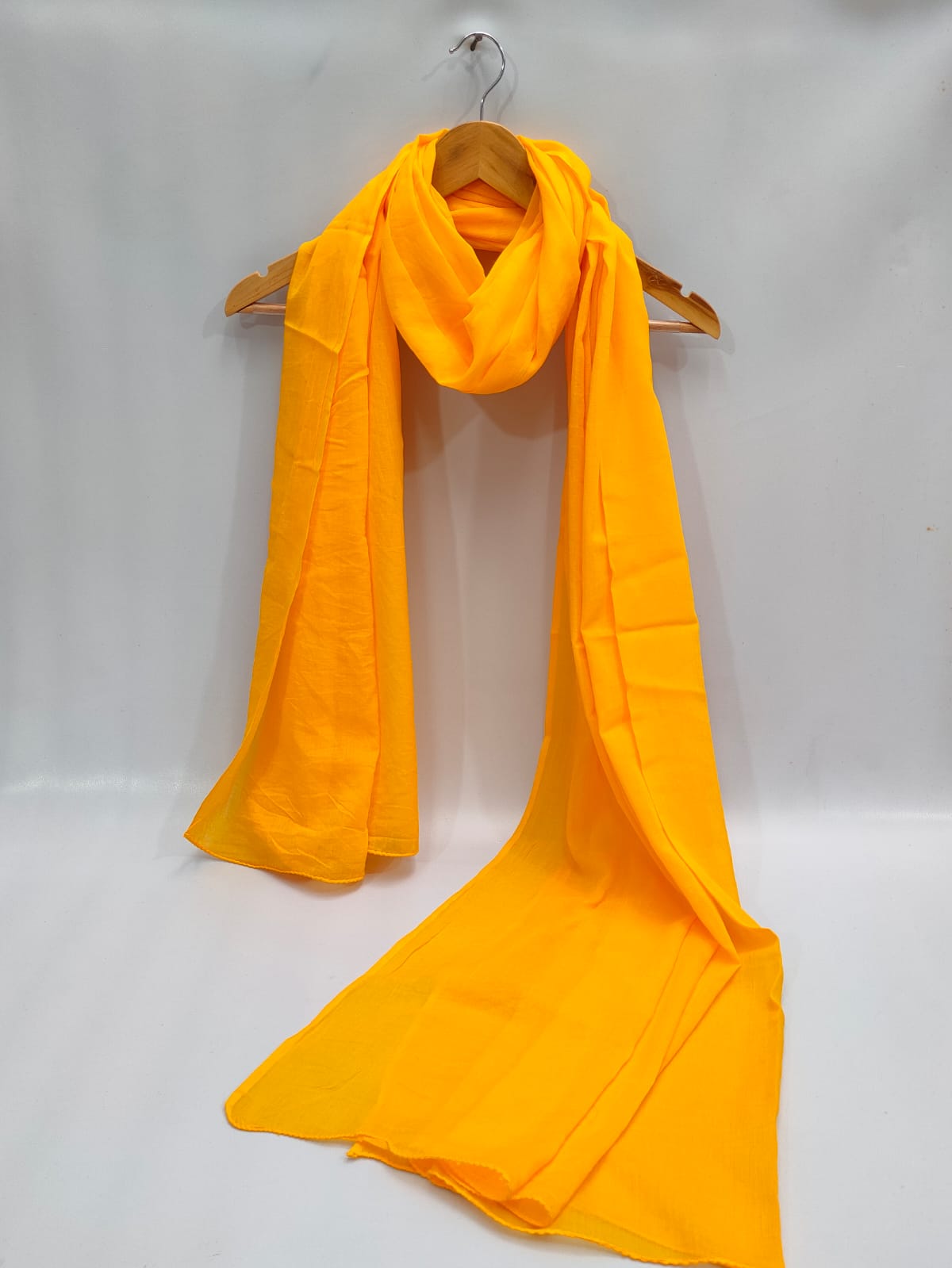 Mul Cotton Solid Dye Dupatta