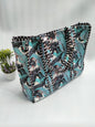 Quilted Tote Bag without zip - 17x18x 6 inches