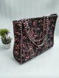 Quilted Tote Bag without zip - 17x18x 6 inches