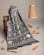 Mul-Cotton Bagru Hand Block Printed Dupatta  - TSPDM19