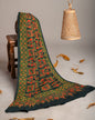 Mul-Cotton Bagru Hand Block Printed Dupatta  - TSPDM25