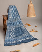 Mul-Cotton Bagru Hand Block Printed Dupatta  - TSPDM48