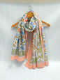 2 meter cotton Stole Dupatta Hand block printed