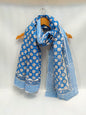 2 meter cotton Stole Dupatta Hand block printed