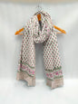 2 meter cotton Stole Dupatta Hand block printed