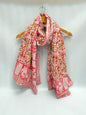 2 meter cotton Stole Dupatta Hand block printed
