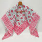 Hand Block Printed Cotton Scarf - 100x100 cm