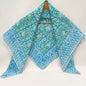 Hand Block Printed Cotton Scarf - 100x100 cm