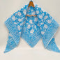 Hand Block Printed Cotton Scarf - 100x100 cm