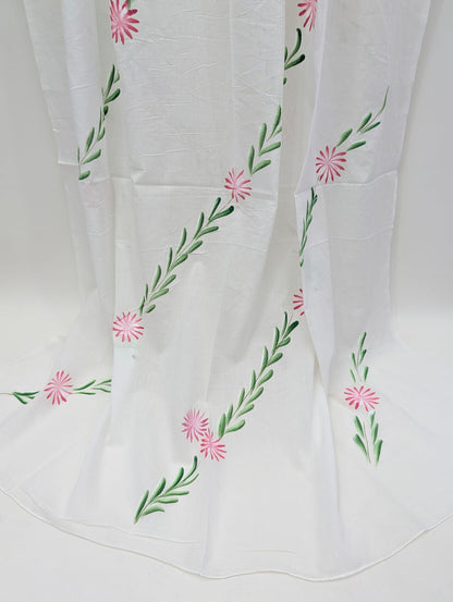 2.5 Meter Brush Paint Cotton Dupatta - TSPBPD21